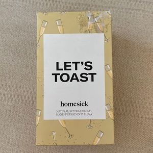 HOMESICK Let’s Toast Candle *LIMITED EDITION*